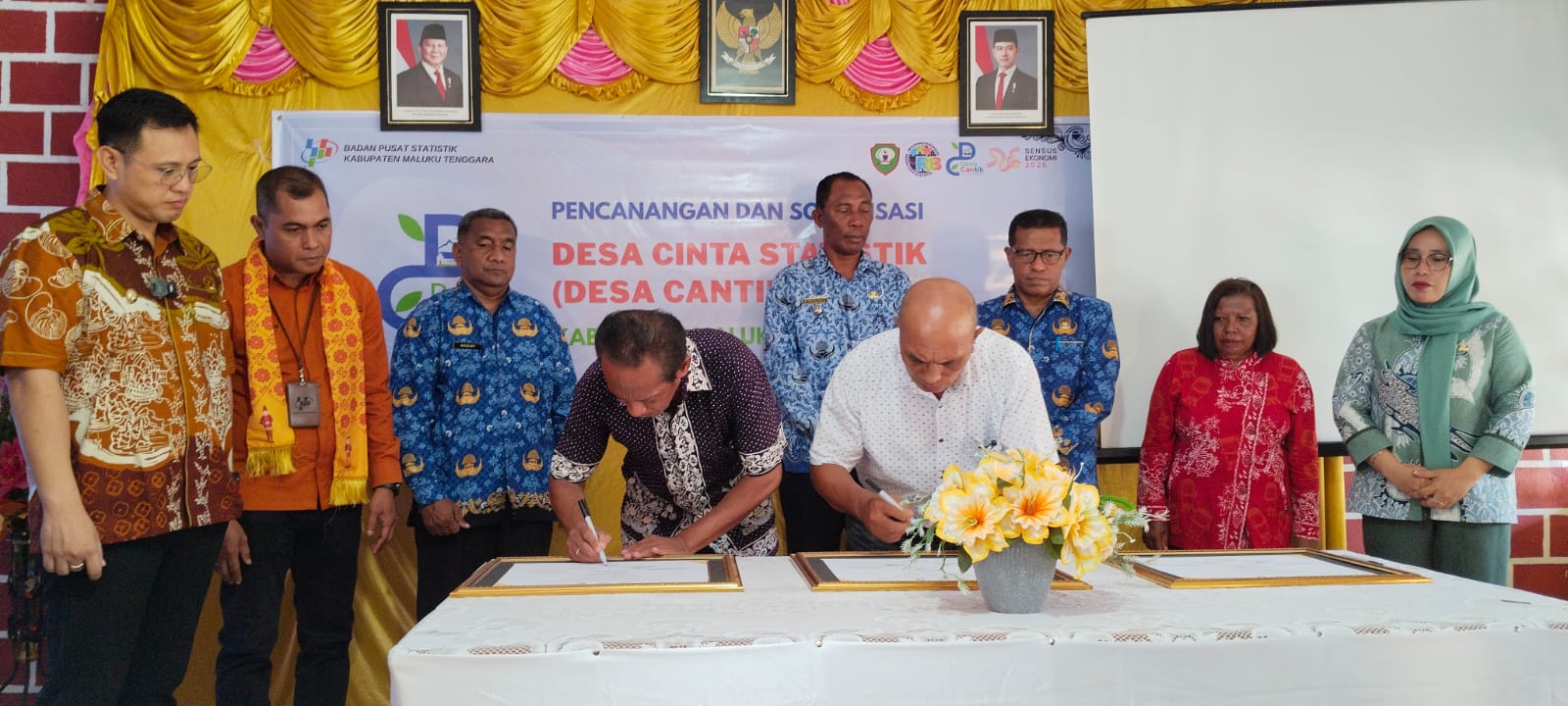 Pencanangan Desa Cinta Statistik
